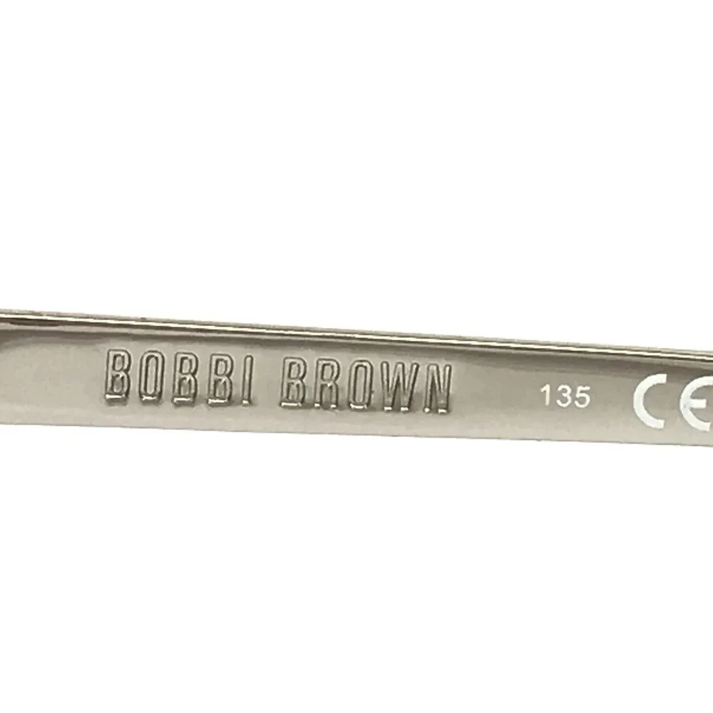 Bobbi Brown Eyeglasses Frames THE MALLORY JHN Brown Silver Cat Eye 52-16-135